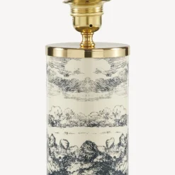 Fornasetti Lampade E Paralumi^Lampada Giardino Settecentesco Blu/Avorio