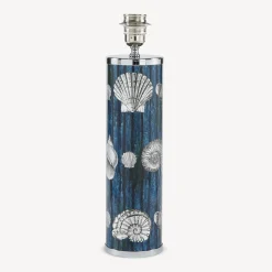 Fornasetti Lampade E Paralumi^Lampada Giro Di Conchiglie Argento/Blu