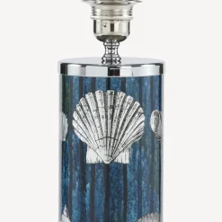 Fornasetti Lampade E Paralumi^Lampada Giro Di Conchiglie Argento/Blu