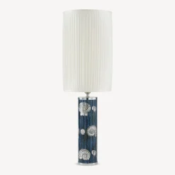 Fornasetti Lampade E Paralumi^Lampada Giro Di Conchiglie Argento/Blu