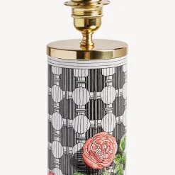 Fornasetti Lampade E Paralumi^Lampada Musciarabia Con Rose Multicolore