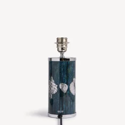 Fornasetti Lampade E Paralumi^Lampada Piccola Giro Di Conchiglie Argento/Blu