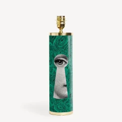 Fornasetti Lampade E Paralumi^Lampada Serratura Su Malachite Verde/Bianco/Nero