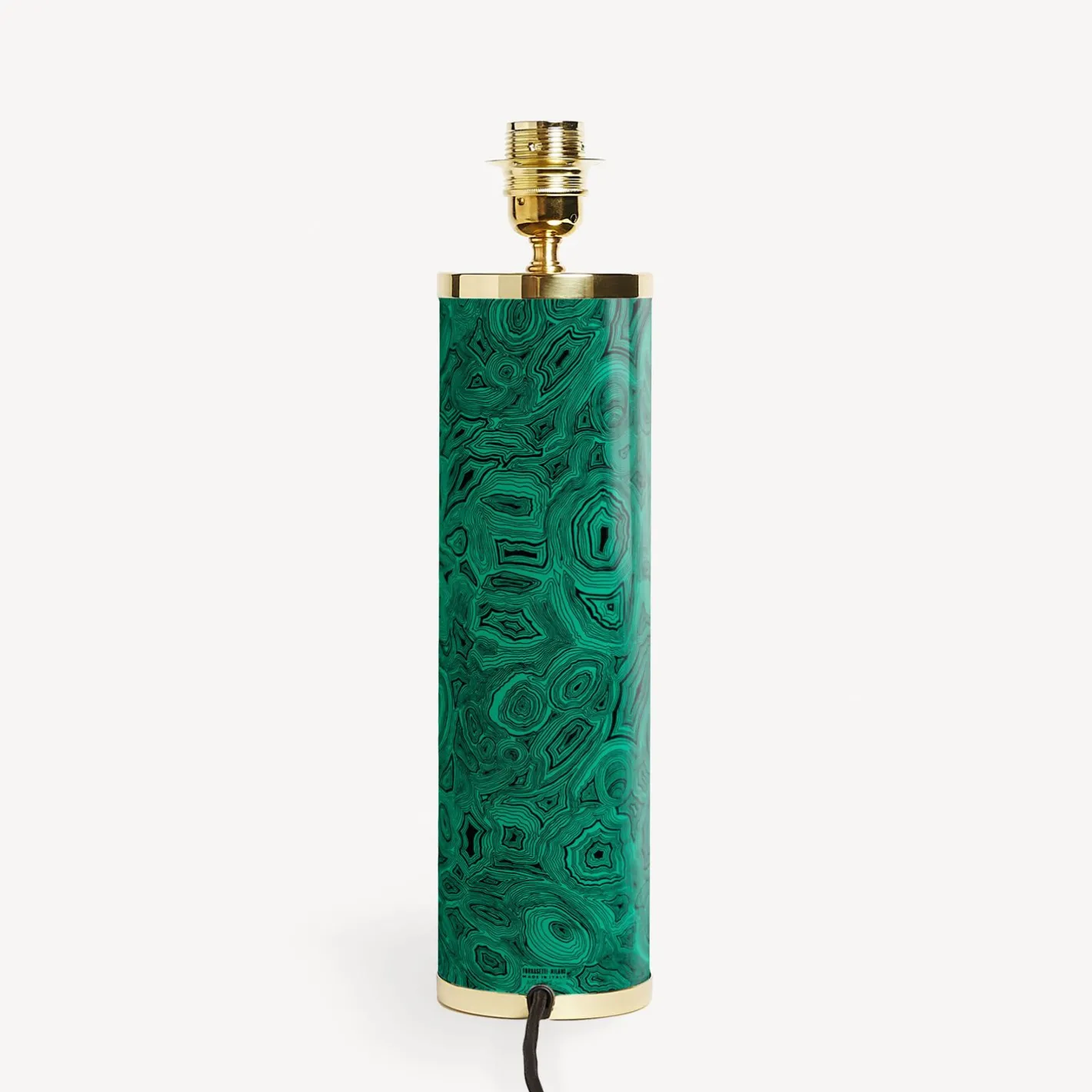Fornasetti Lampade E Paralumi^Lampada Serratura Su Malachite Verde/Bianco/Nero