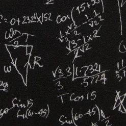 Fornasetti Cravatte^Lega Alta Matematica Nero