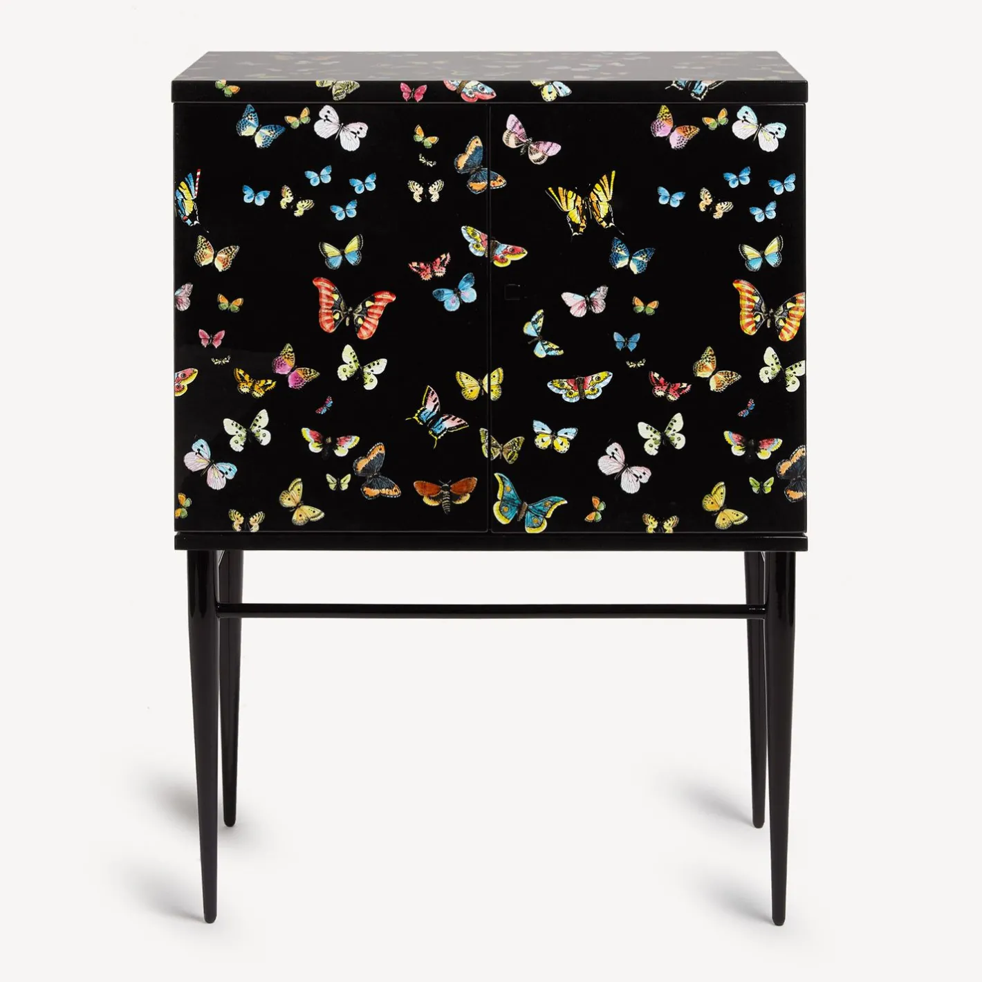 Fornasetti Armadietti^Madia Piccola Rialzata Farfalle Multicolore