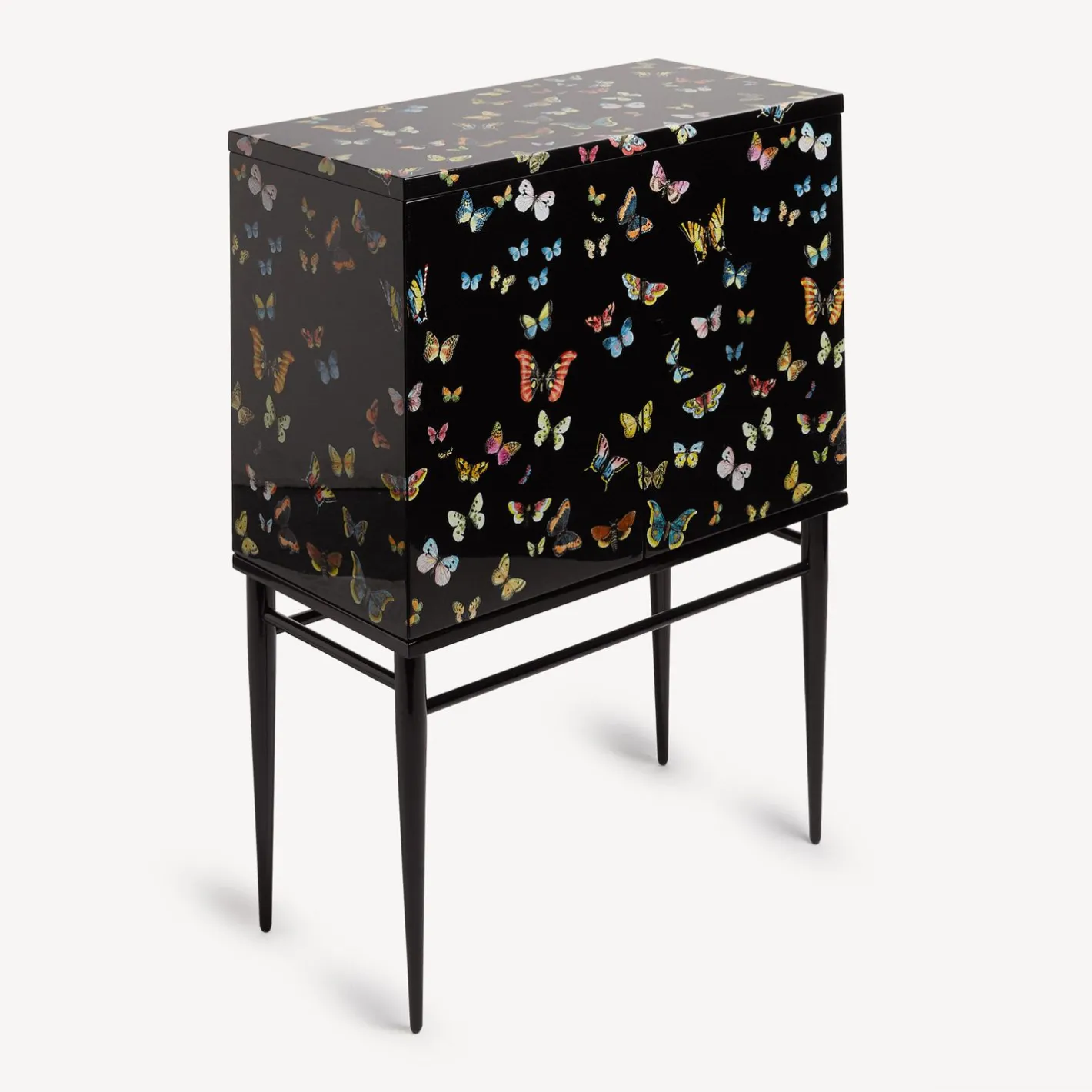 Fornasetti Armadietti^Madia Piccola Rialzata Farfalle Multicolore