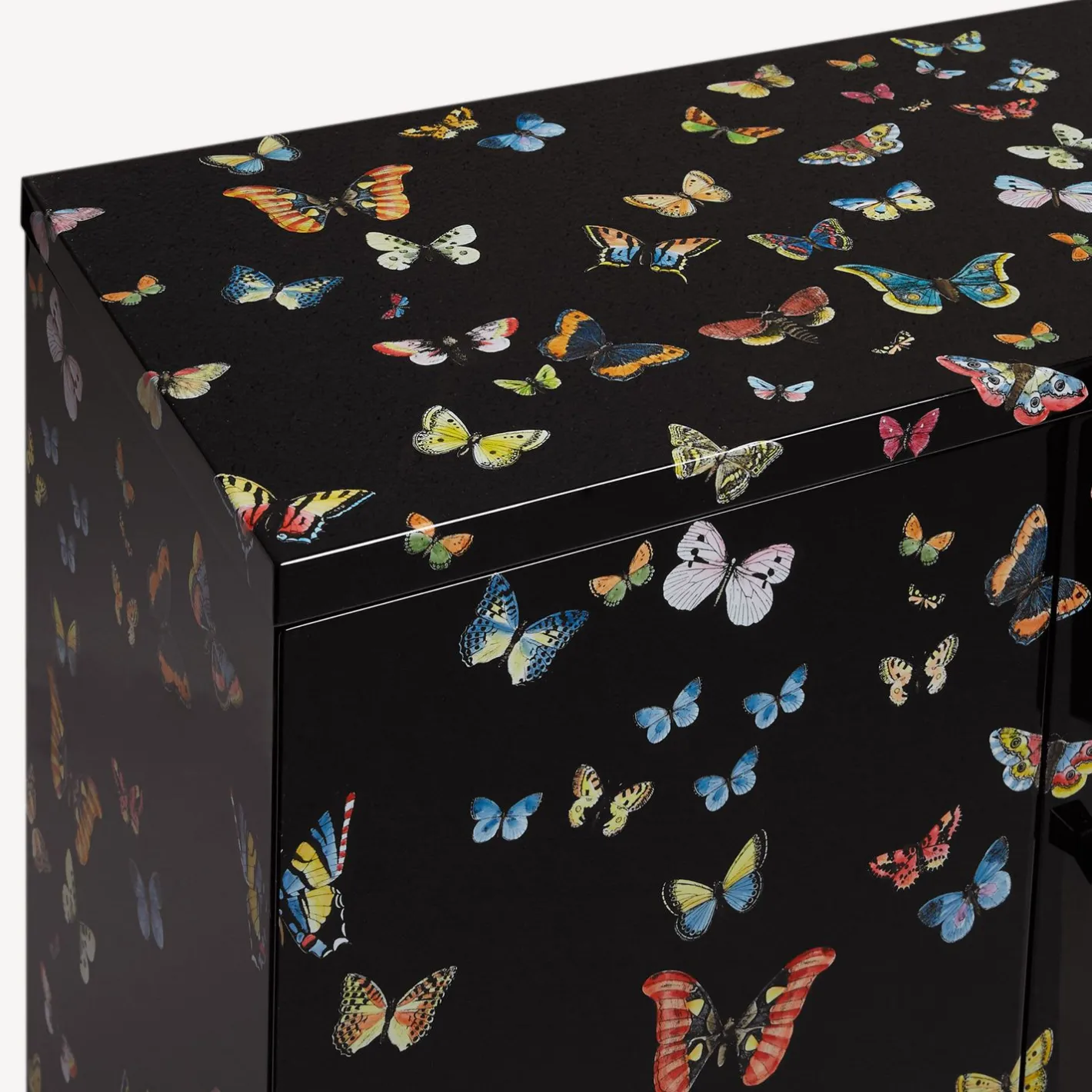 Fornasetti Armadietti^Madia Piccola Rialzata Farfalle Multicolore