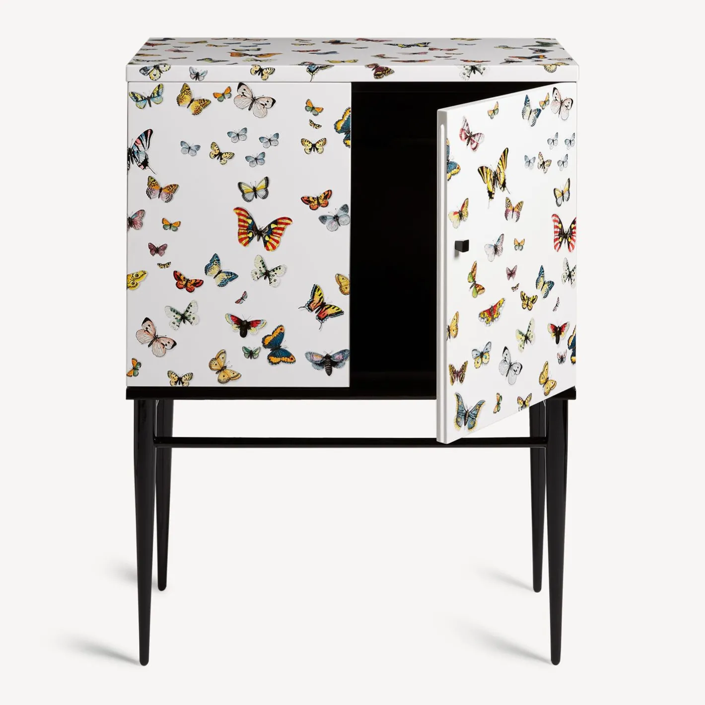 Fornasetti Armadietti^Madia Piccola Rialzata Farfalle Multicolore