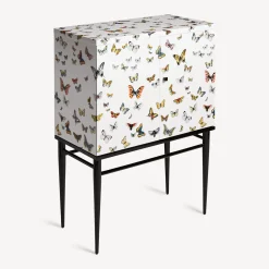 Fornasetti Armadietti^Madia Piccola Rialzata Farfalle Multicolore