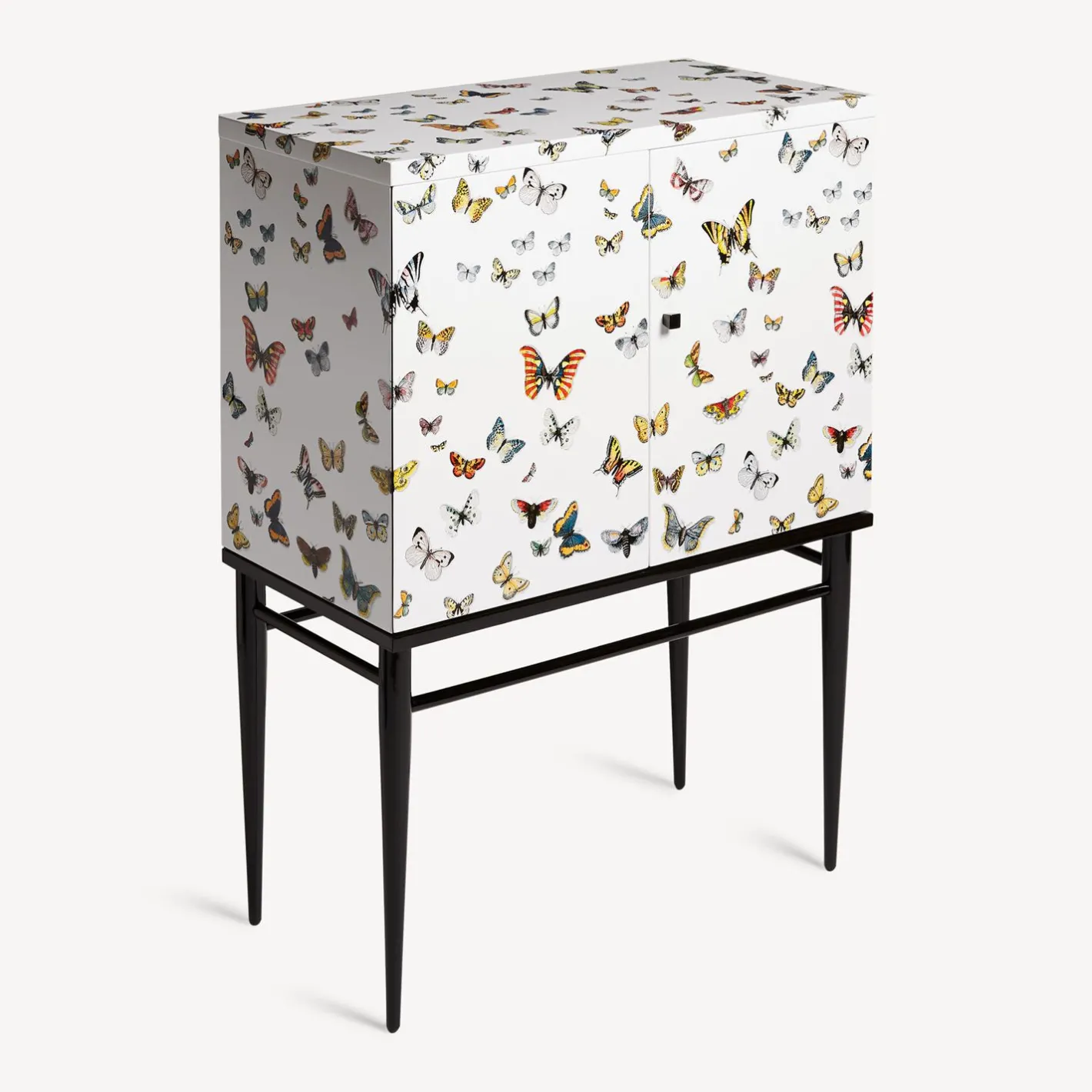Fornasetti Armadietti^Madia Piccola Rialzata Farfalle Multicolore