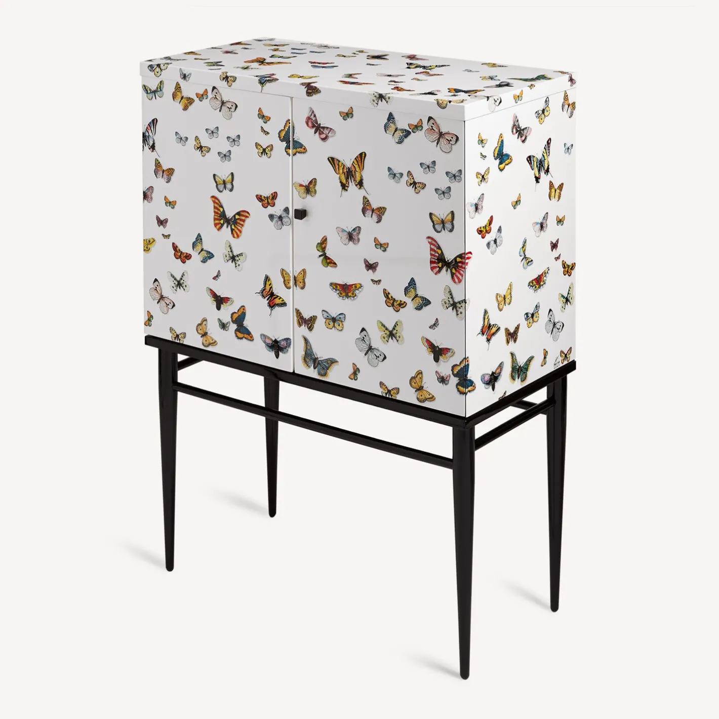 Fornasetti Armadietti^Madia Piccola Rialzata Farfalle Multicolore