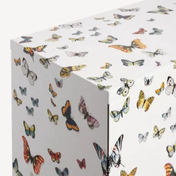 Fornasetti Armadietti^Madia Piccola Rialzata Farfalle Multicolore