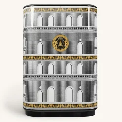 Fornasetti Armadi Curvi^Mobile Curvo Facciata Quattrocentesca Bianco/Nero/Giallo