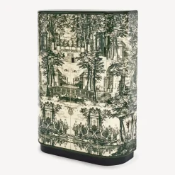 Fornasetti Armadi Curvi^Mobile Curvo Giardino Settecentesco Avorio/Verde