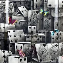 Fornasetti Armadi Curvi^Mobile Curvo Notturno Multicolore
