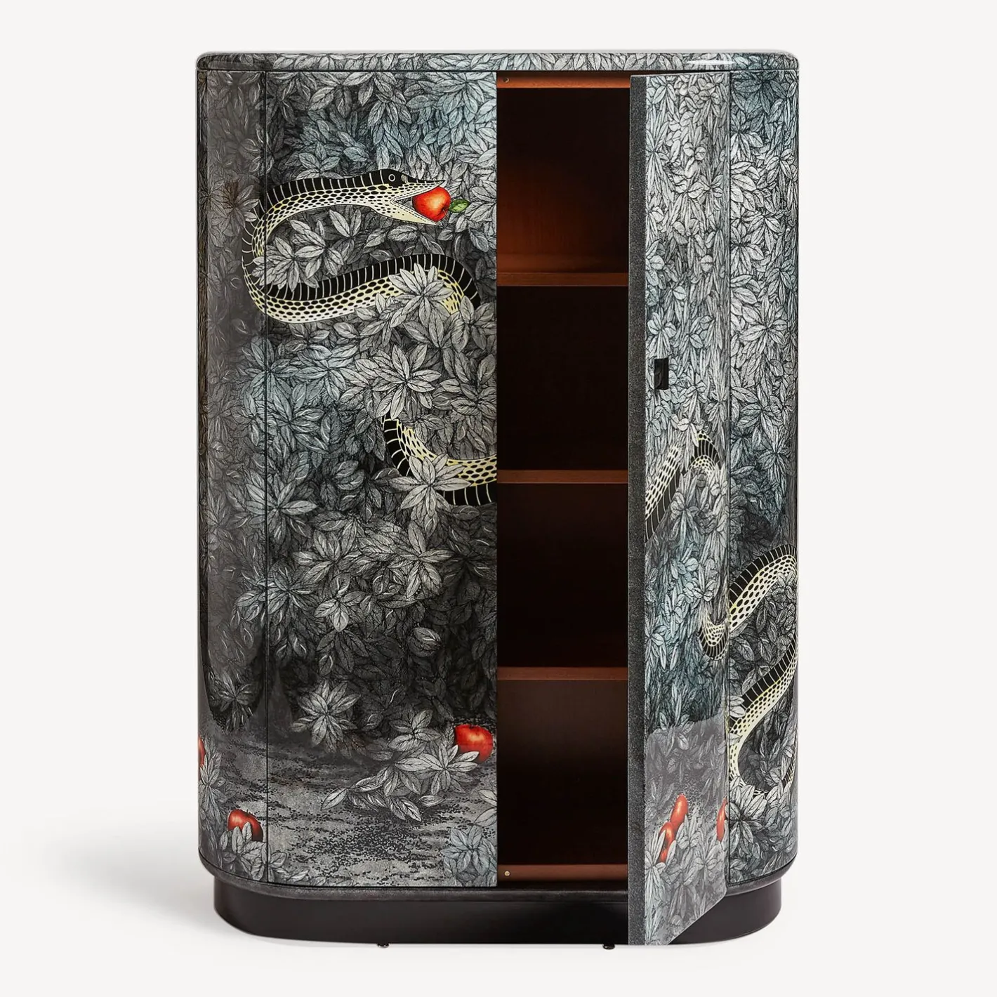 Fornasetti Armadi Curvi^Mobile Curvo Peccato Originale Multicolore
