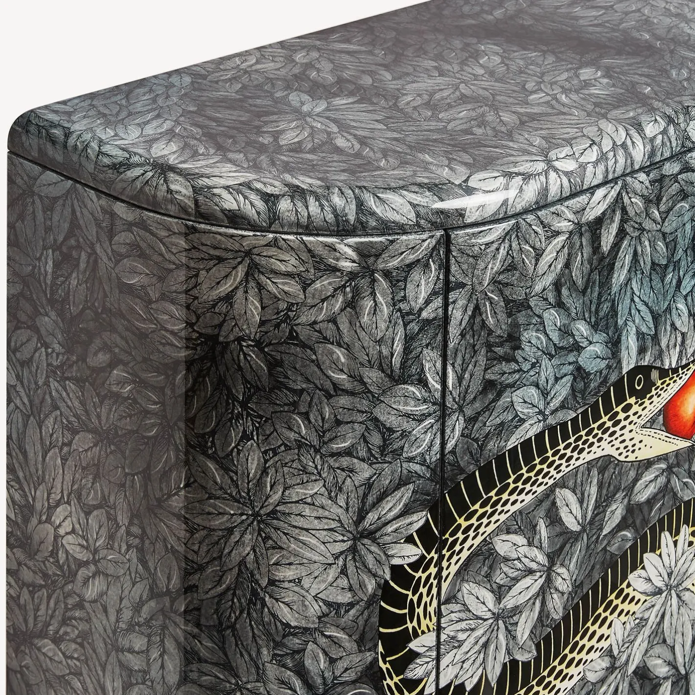 Fornasetti Armadi Curvi^Mobile Curvo Peccato Originale Multicolore