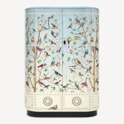 Fornasetti Armadi Curvi^Mobile Curvo Uccelli Multicolore