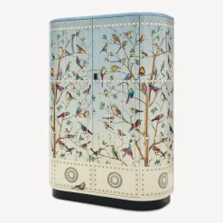 Fornasetti Armadi Curvi^Mobile Curvo Uccelli Multicolore
