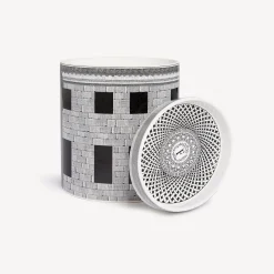 Fornasetti Candele Profumate^Nel Mentre Candela Profumata Grande - Architettura Decor - Immaginazione Fragranza Bianco Nero