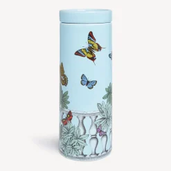 Fornasetti Candele Profumate^Nel Mentre Candela Profumata Alta - Decoro Farfalle E Balaustra - Fragranza Giardino Segreto Multicolore