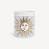 Fornasetti Candele Profumate^Nel Mentre Candela Profumata Grande - Soli Decor - Fragranza Immaginazione Bianco/Nero/Oro