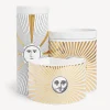 Fornasetti Candele Profumate^Nel Mentre Set Di Tre Candele Profumate - Soli Decor - Fragranza Immaginazione Bianco/Nero/Oro
