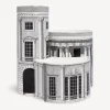 Fornasetti Candele Profumate^Nel Mentre Set Di Tre Candele Profumate - Architettura Decor - Immaginazione Fragranza Bianco Nero