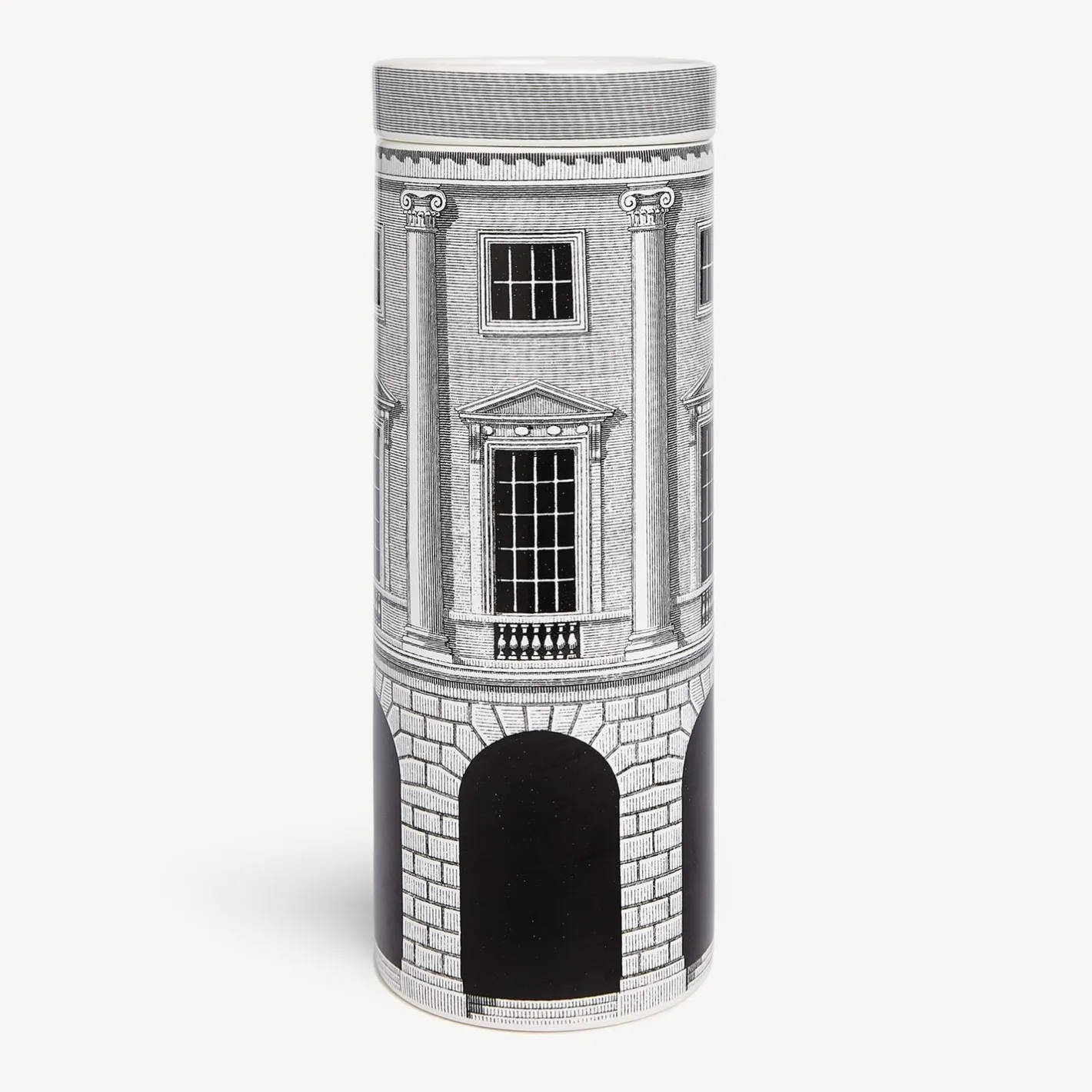 Fornasetti Candele Profumate^Nel Mentre Set Di Tre Candele Profumate - Architettura Decor - Immaginazione Fragranza Bianco Nero