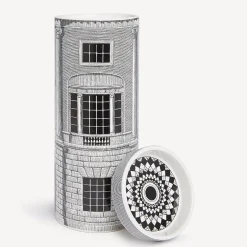Fornasetti Candele Profumate^Nel Mentre Set Di Tre Candele Profumate - Architettura Decor - Immaginazione Fragranza Bianco Nero