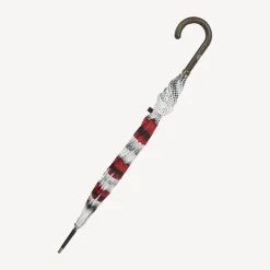Fornasetti Gli Ombrelli^Ombrello Classico Bocche Bianco/Nero/Rosso