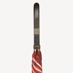 Fornasetti Gli Ombrelli^Ombrello Classico Bocche Bianco/Nero/Rosso