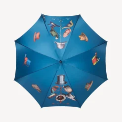 Fornasetti Gli Ombrelli^Ombrello Classico Cappelli Multicolore