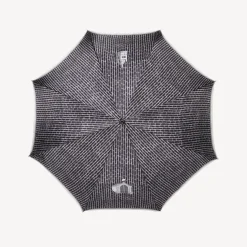 Fornasetti Gli Ombrelli^Ombrello Classico Doppio Tessuto Architettura Bianco Nero