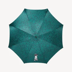 Fornasetti Gli Ombrelli^Ombrello Classico Serratura Su Malachite Verde/Nero