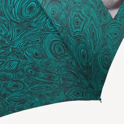 Fornasetti Gli Ombrelli^Ombrello Classico Serratura Su Malachite Verde/Nero