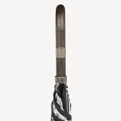 Fornasetti Gli Ombrelli^Ombrello Classico Soli A Ventaglio Bianco Nero