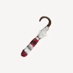 Fornasetti Gli Ombrelli^Ombrello Pieghevole Bocche Bianco/Nero/Rosso