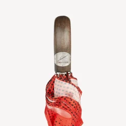 Fornasetti Gli Ombrelli^Ombrello Pieghevole Bocche Bianco/Nero/Rosso