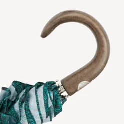 Fornasetti Gli Ombrelli^Ombrello Pieghevole Serratura Su Malachite Verde/Nero