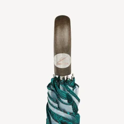 Fornasetti Gli Ombrelli^Ombrello Pieghevole Serratura Su Malachite Verde/Nero