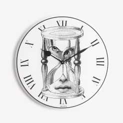 Fornasetti Orologi Da Parete^Orologio Da Parete Tema E Variazioni N.184 Bianco Nero