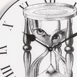 Fornasetti Orologi Da Parete^Orologio Da Parete Tema E Variazioni N.184 Bianco Nero