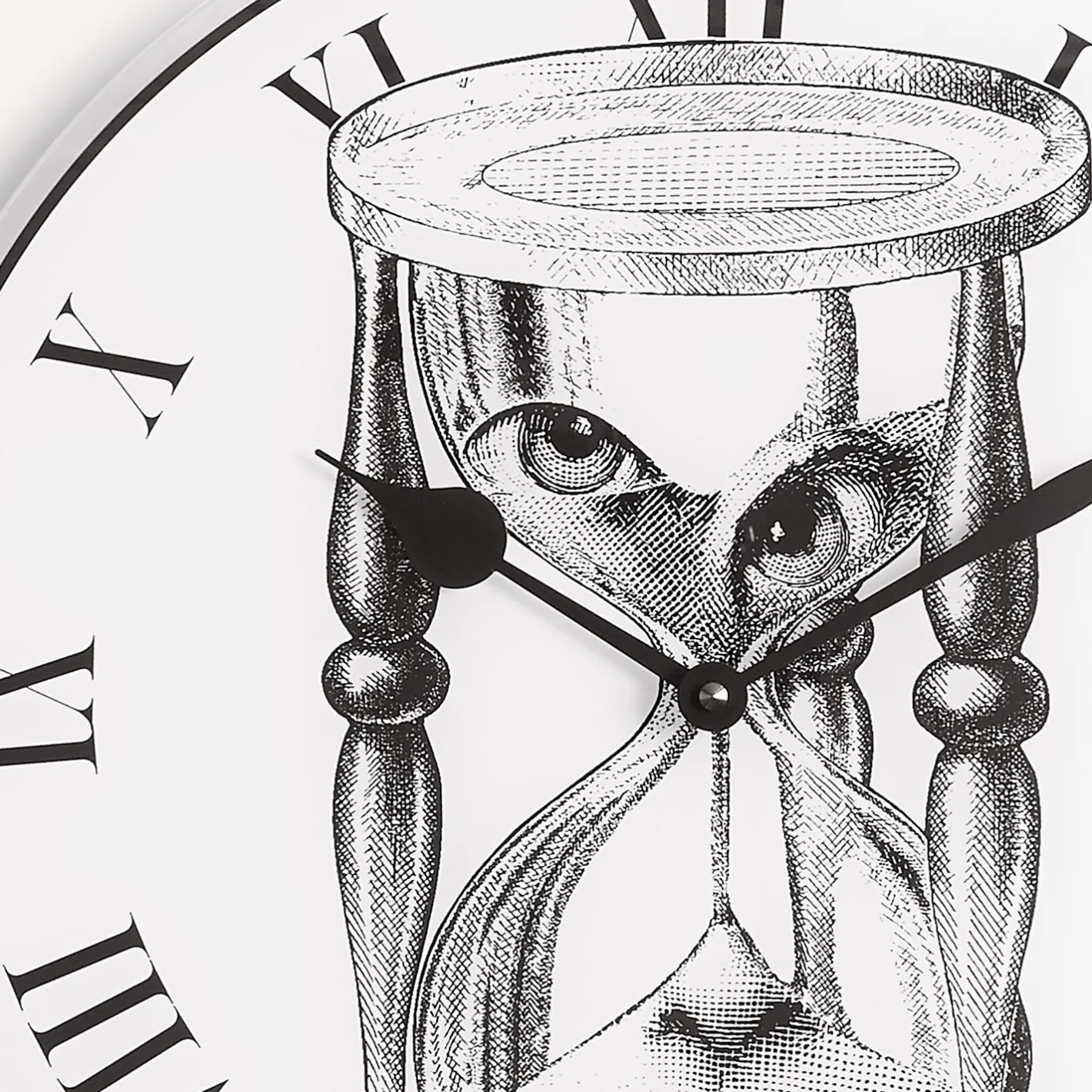 Fornasetti Orologi Da Parete^Orologio Da Parete Tema E Variazioni N.184 Bianco Nero