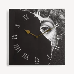 Fornasetti Orologi Da Parete^Orologio Da Parete Tema E Variazioni N.145 Bianco Nero