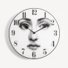Fornasetti Orologi Da Parete^Orologio Da Parete Viso Bianco Nero