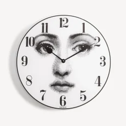 Fornasetti Orologi Da Parete^Orologio Da Parete Viso Bianco Nero