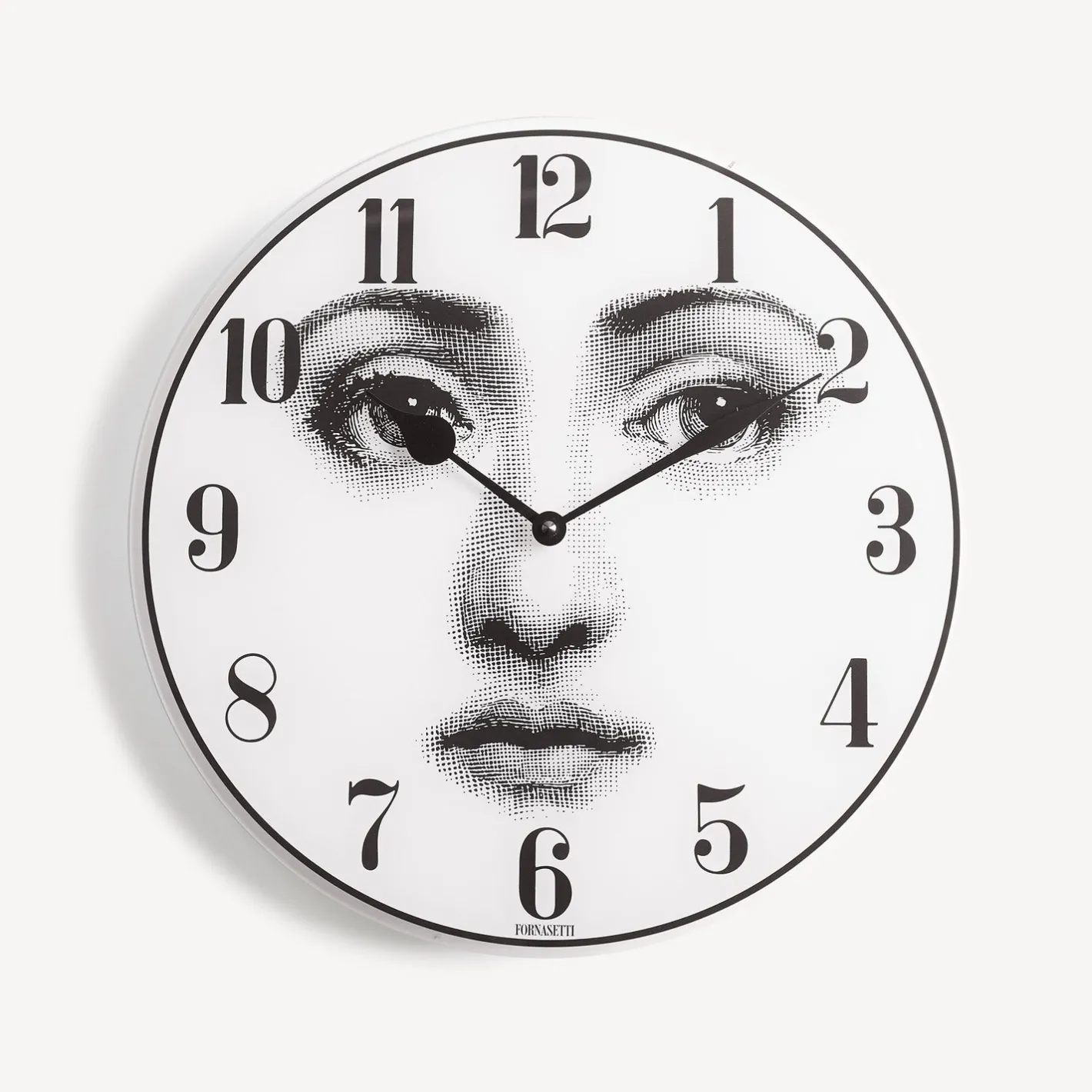 Fornasetti Orologi Da Parete^Orologio Da Parete Viso Bianco Nero