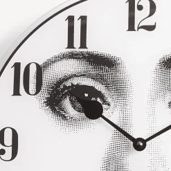 Fornasetti Orologi Da Parete^Orologio Da Parete Viso Bianco Nero